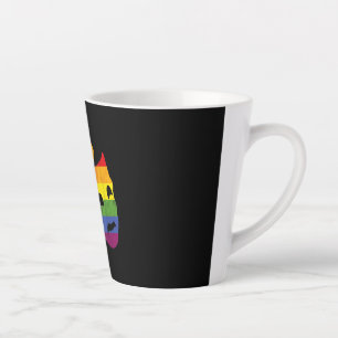 LGBT LGBTQ Queer Actor Actress Rainbow Theatrical Latte Mug