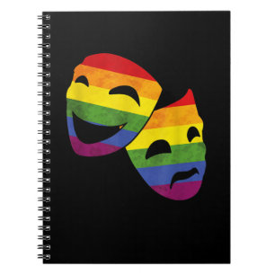 LGBT LGBTQ Queer Actor Actress Rainbow Theatrical Notebook