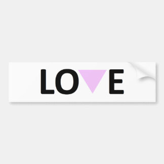 LGBT Love Bumper Sticker