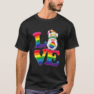 LGBT Love Gnome Easter Day Couple Lesbian Gay Outf T-Shirt