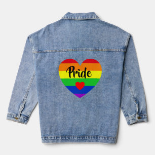 #LGBT #love #pride #gay #lesbian #freedom #parade  Denim Jacket