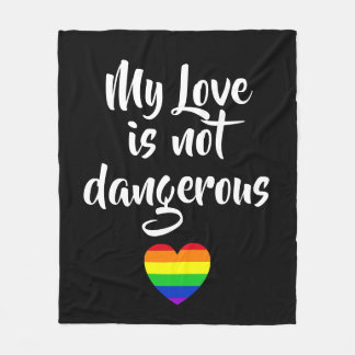 #LGBT #love #pride #gay #lesbian #freedom #parade  Fleece Blanket