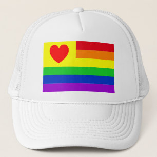 #LGBT #love #pride #gay #lesbian #freedom #parade Trucker Hat