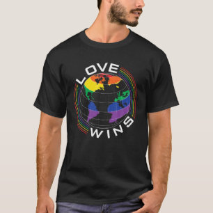 LGBT Love Wins Gay Globe Lesbian Transgender T-Shirt