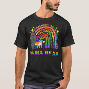 LGBT Mama Bear T Shirt Gay Pride Equal Rights Rain