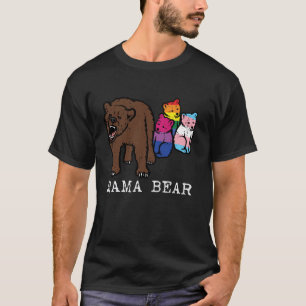 Lgbt Mama Bear Trans Gay Bi Cubs Transgender Pride T-Shirt