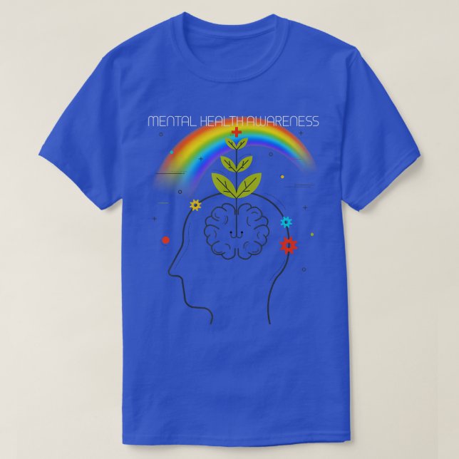 Lgbt Mental Health Awareness2952 1289  T-Shirt (Design Front)