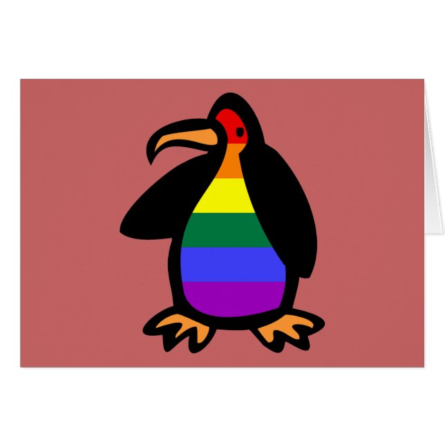 LGBT Penguin (Front Horizontal)