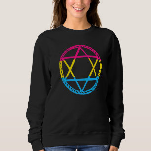 Lgbt Pentagram Goat Goth Pansexual Sweatshirt