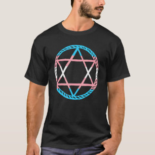 Lgbt Pentagram Goat Goth Transgender T-Shirt