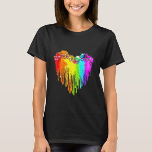 Lgbt Planet Star Lgbt Pride Heart Gay Les Bisexual T-Shirt