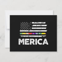 LGBT Pride American Flag T Shirt - 4th of July Gay