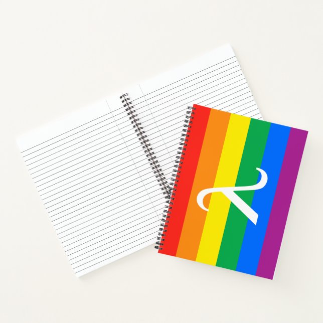 LGBT Pride and Activism Lambda Notebook (Inside)