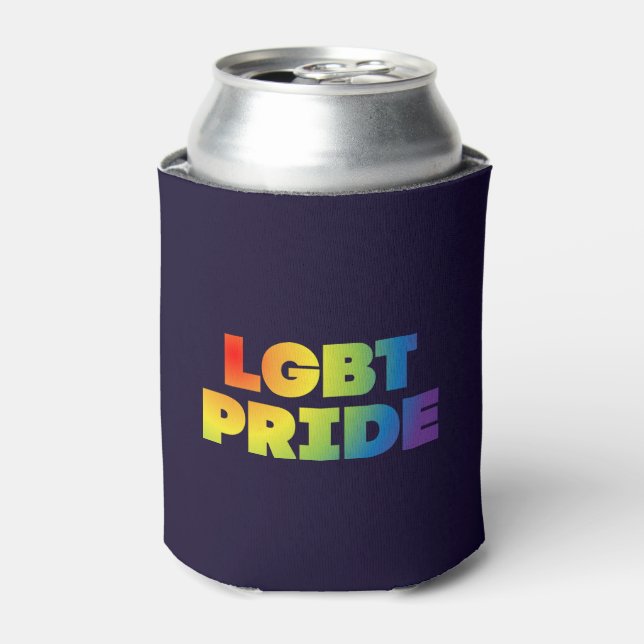 LGBT PRIDE CAN COOLER (Can Front)