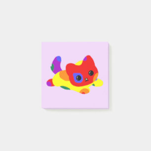LGBT+ Pride Cat  Post-it Notes