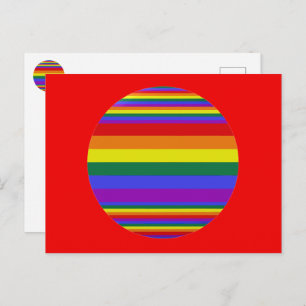 LGBT Pride Colours  Postcard