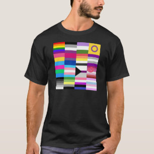 LGBT Pride Flag Collage T-Shirt