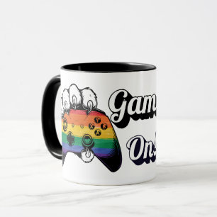 LGBT Pride Game On Tiger Paw Controller Mug 2026