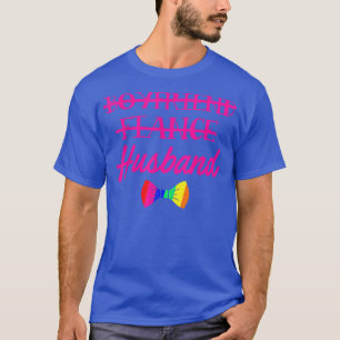 LGBT Pride Gay Bachelor Party Boyfriend Engagement T-Shirt