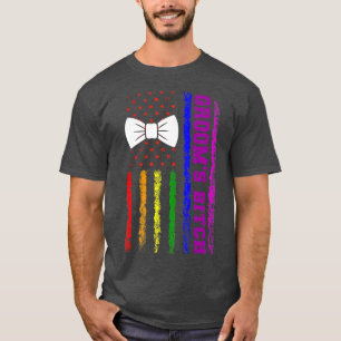 Lgbt Pride Gay Bachelor Party Engagement1325  T-Shirt