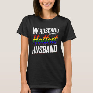 LGBT Pride Gay Bachelor Party Hottest Husband Enga T-Shirt