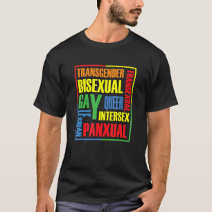 Lgbt Pride Gay Lesbian Lgbtq Gender Human Rights T-Shirt