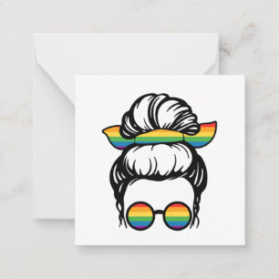 LGBT-Pride. Gay love Note Card