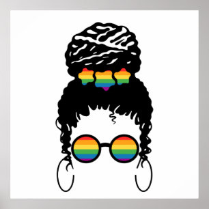 LGBT-Pride. Gay love. Poster