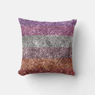 LGBT+Pride- gay. Queer- love. Rainbow Cushion