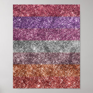 LGBT+Pride- gay. Queer- love. Rainbow Poster