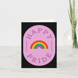 LGBT-Pride. Happy pride. Gay love. Note Card