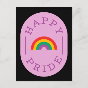 LGBT-Pride. Happy pride. Gay love.  Postcard