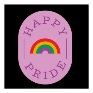 LGBT-Pride. Happy pride. Gay love.     Poster