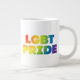LGBT PRIDE LARGE COFFEE MUG
