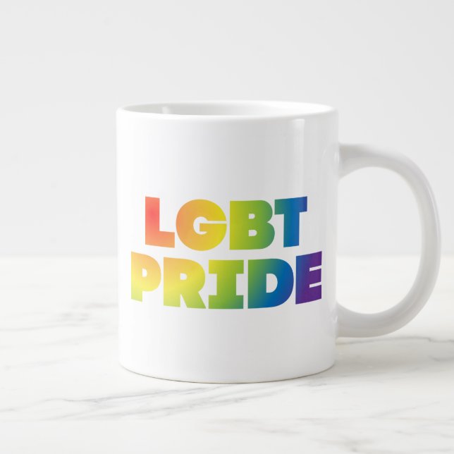 LGBT PRIDE LARGE COFFEE MUG (Right)