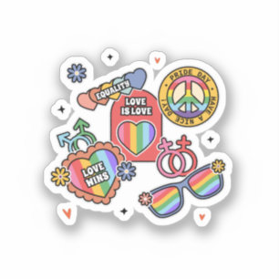 LGBT+pride. Love is love, equality, Pride day.