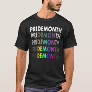 LGBT Pride Month Demon For Gay Pride Month Festiva T-Shirt