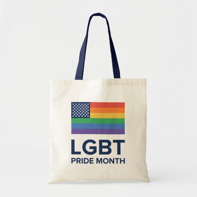 LGBT Pride Month | United States Tote Bag (Front)