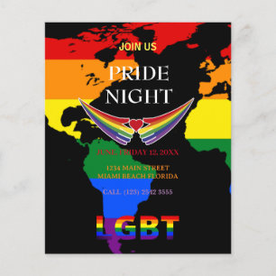 LGBT Pride Night Flyer 