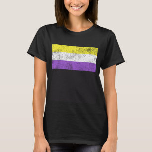 LGBT Pride Nonbinary Flag Non Binary T-Shirt