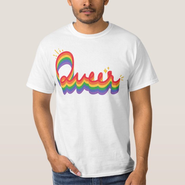 LGBT+ Pride. Queer love.       T-Shirt (Front)