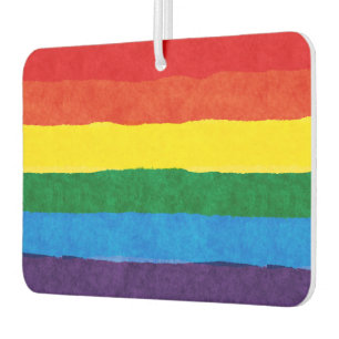 LGBT Pride Rainbow Air Freshner Car Air Freshener