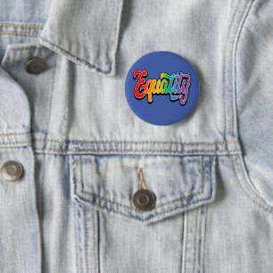 LGBT Pride Rainbow Flag Equality 6 Cm Round Badge