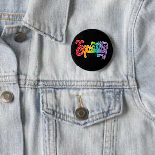 LGBT Pride Rainbow Flag Equality 6 Cm Round Badge
