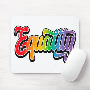 LGBT Pride Rainbow Flag Equality Mouse Pad