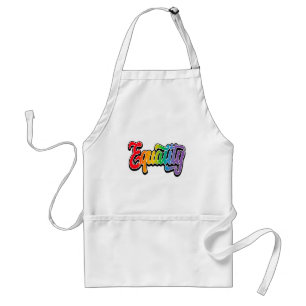 LGBT Pride Rainbow Flag Equality Standard Apron