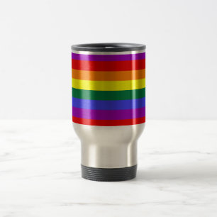 LGBT Pride Rainbow Flag Travel Mug
