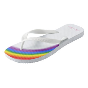 LGBT Pride Rainbow with custom text Love is Love Thongs