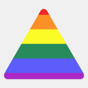 LGBT Pride Stickers (Triangle)