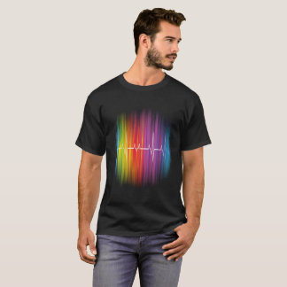 Lgbt Pride T-Shirt - Rainbow Pulse